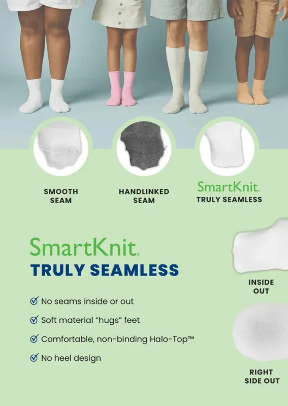 SK AFO   CHILD REGULAR-6,5 cm vidde/36 cm lang - 3 pak (Grå/Hvit/Svart)